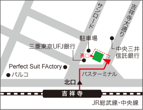 �g�ˎ����[�j���O�X�^�W�I���Ӓn�}