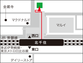 �k��Z���[�j���O�X�^�W�I���Ӓn�}