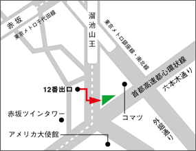 �ԍ◭�r���[�j���O�X�^�W�I���Ӓn�}