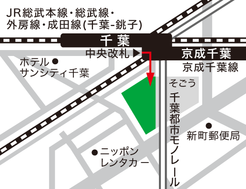 千葉ラーニングスタジオ 地図