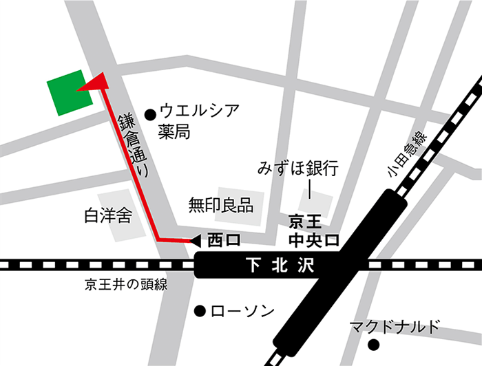 下北沢ラーニングスタジオ 地図